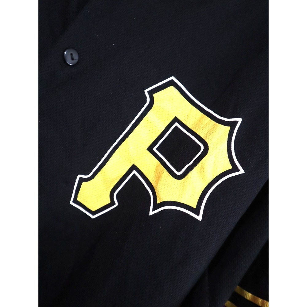 Black Baseball Jersey Small Pittsburgh Pirates Doumit 41 Local 66 2005-2011 - Picture 7 of 7